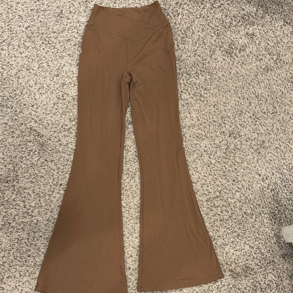 Halara Brown Flared Pants